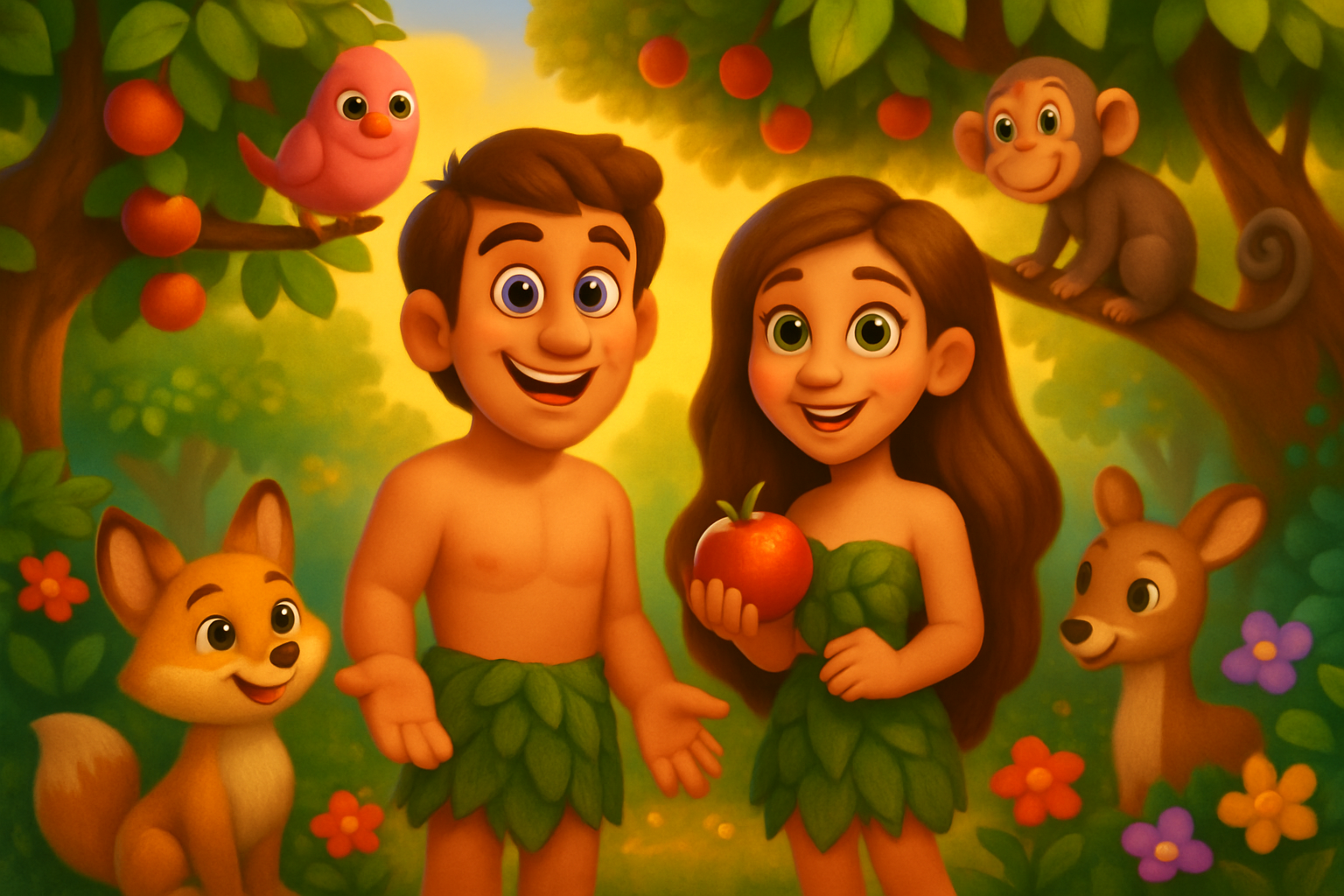 Adão e Eva no Jardim do Éden